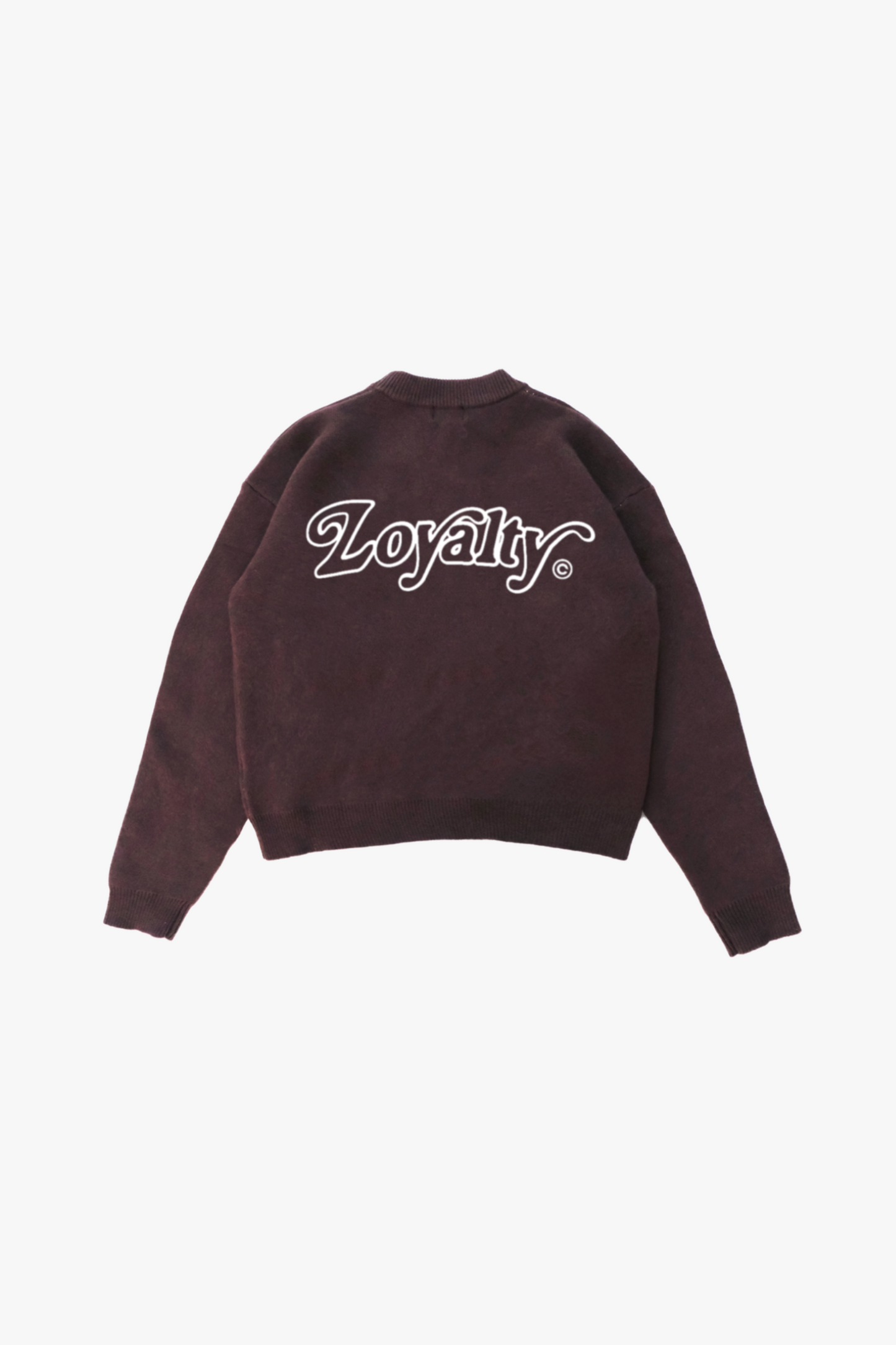 Signature Knit Sweater Mocha Brown (Pre-Order)