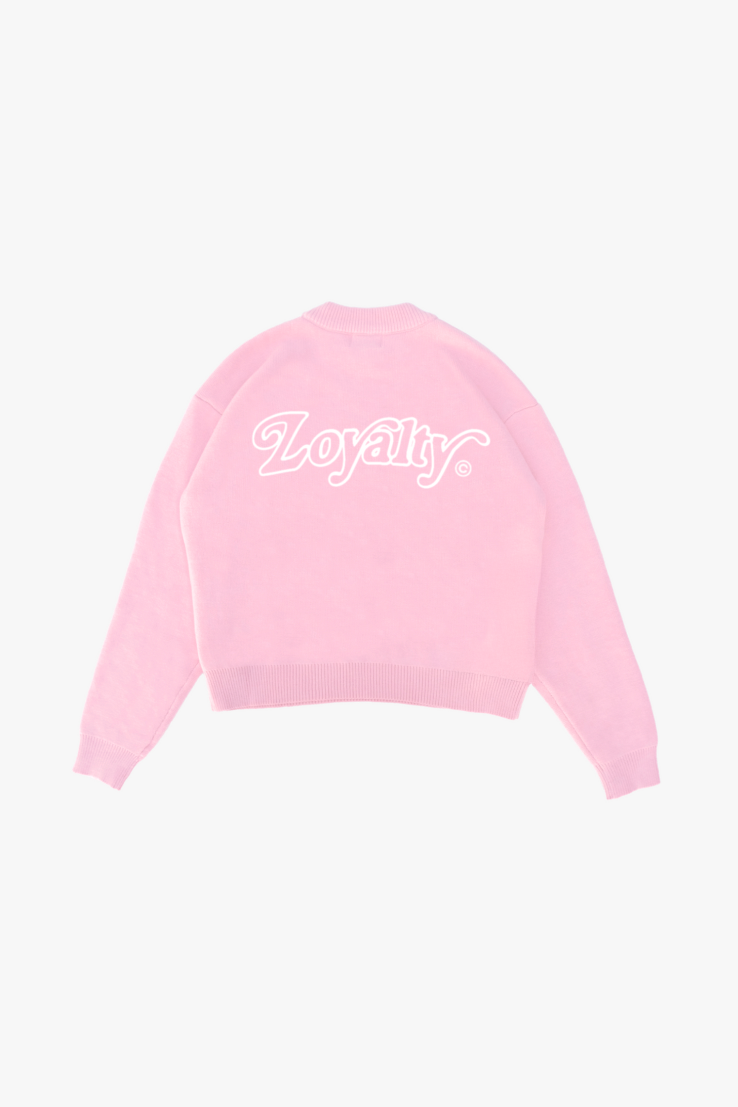 Signature Knit Sweater Sakura Pink (Pre-Order)