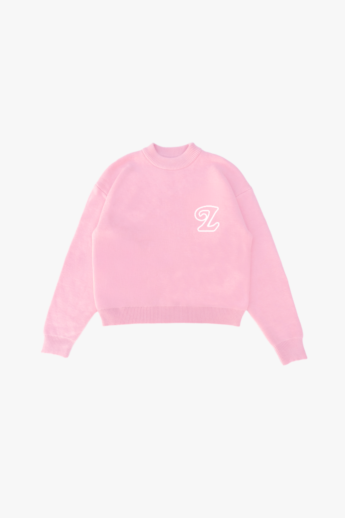 Signature Knit Sweater Sakura Pink (Pre-Order)