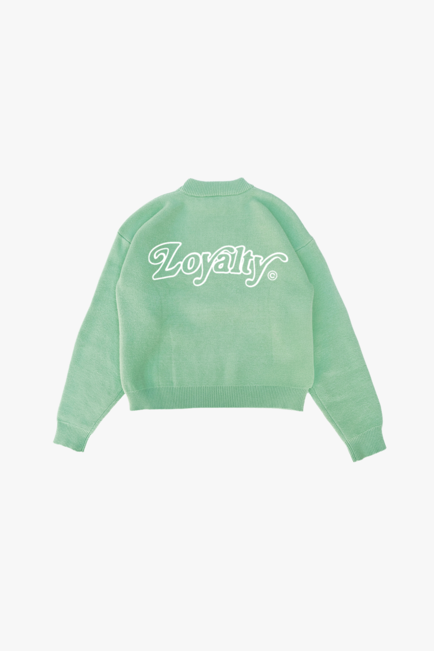 Signature Knit Sweater Matcha Green (Pre-Order)
