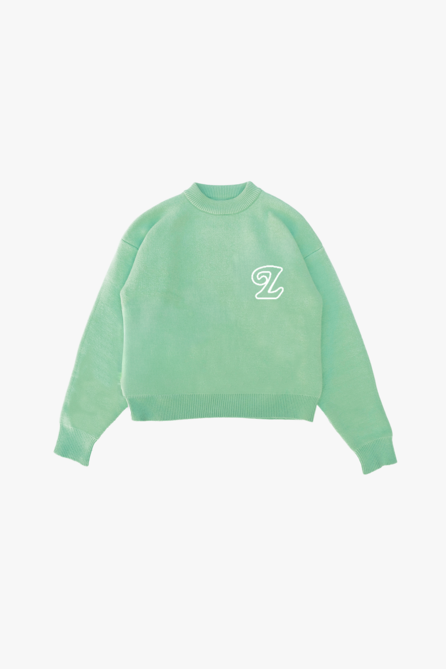 Signature Knit Sweater Matcha Green (Pre-Order)