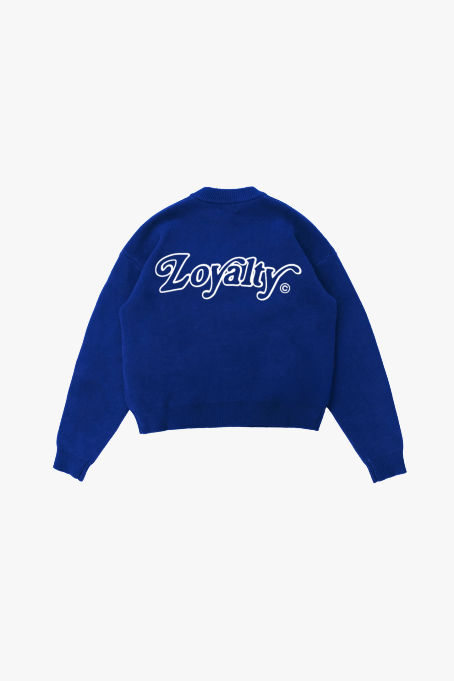 Signature Knit Sweater Ocean Blue (Pre-Order)
