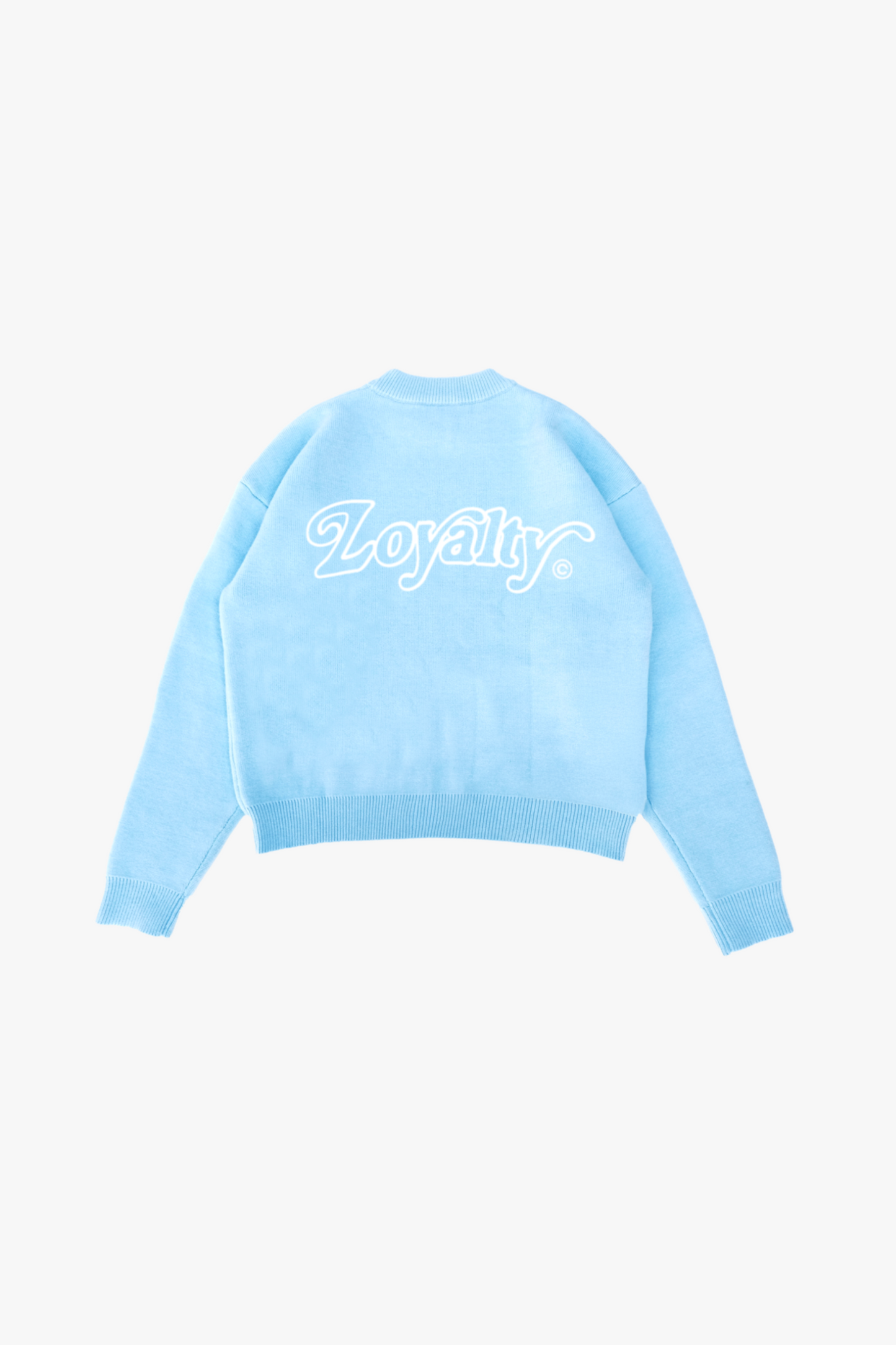 Signature Knit Sweater Baby Blue (Pre-Order)