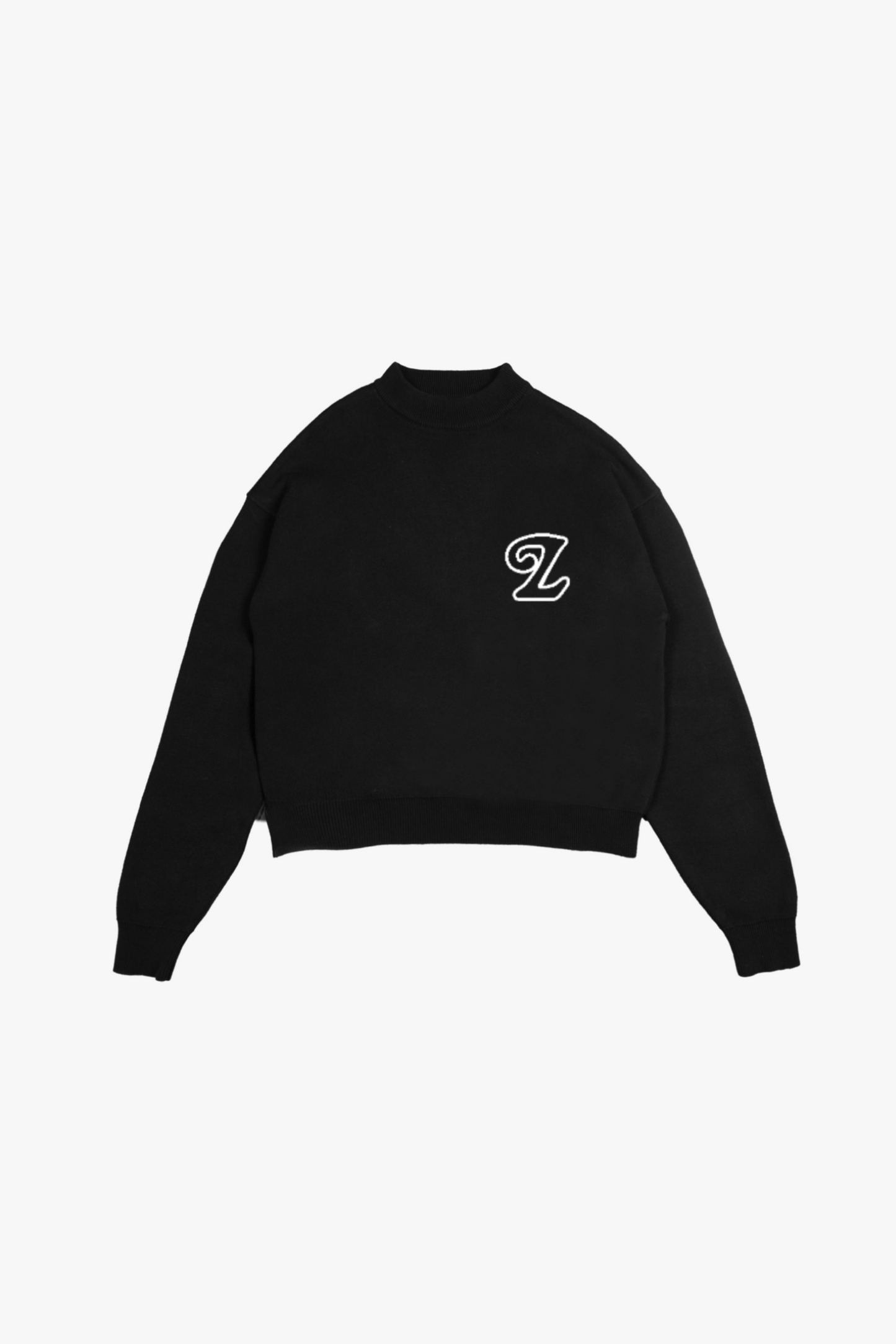Signature Knit Sweater Space Black (Pre-Order)