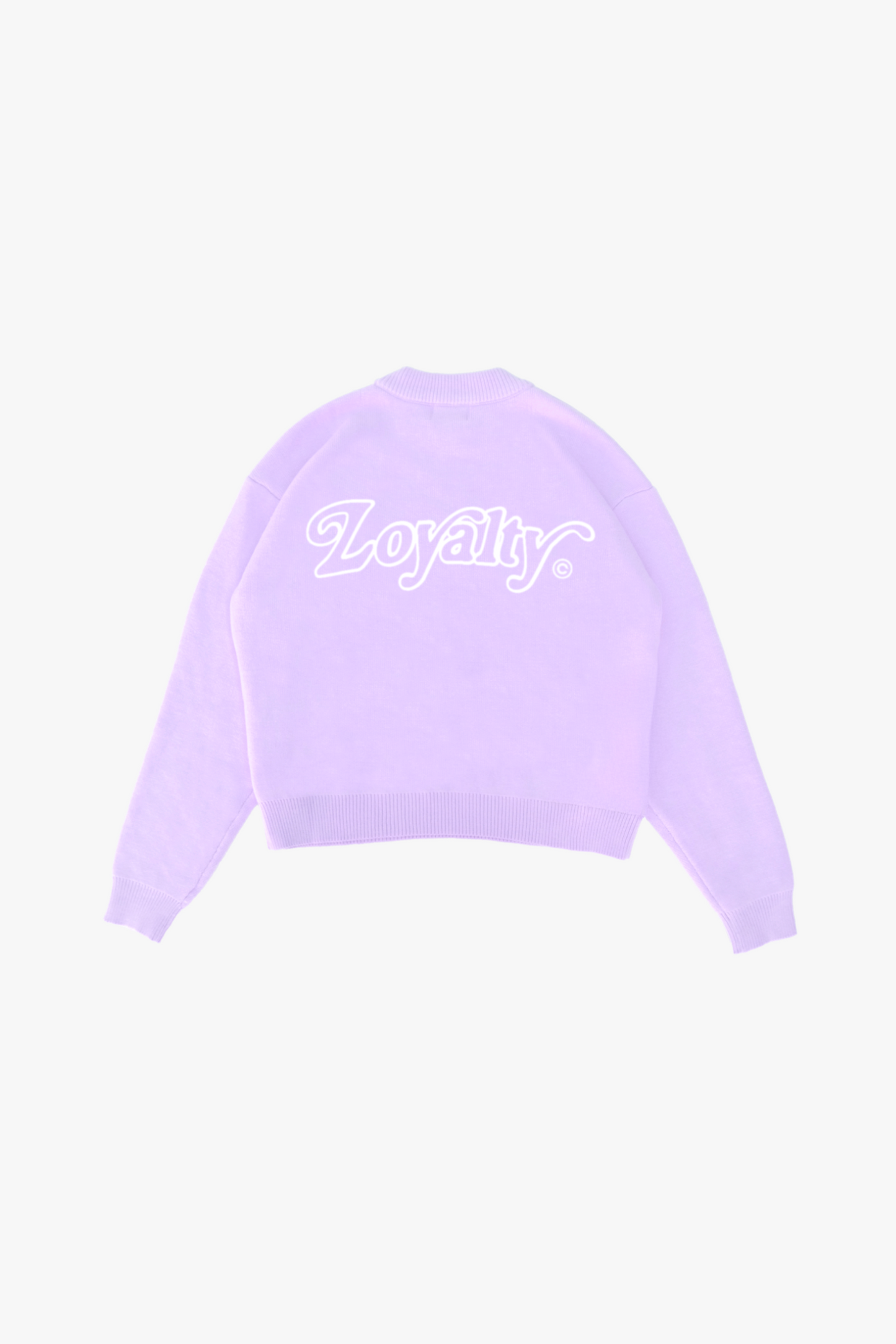 Signature Knit Sweater Lavendel (Pre-Order)