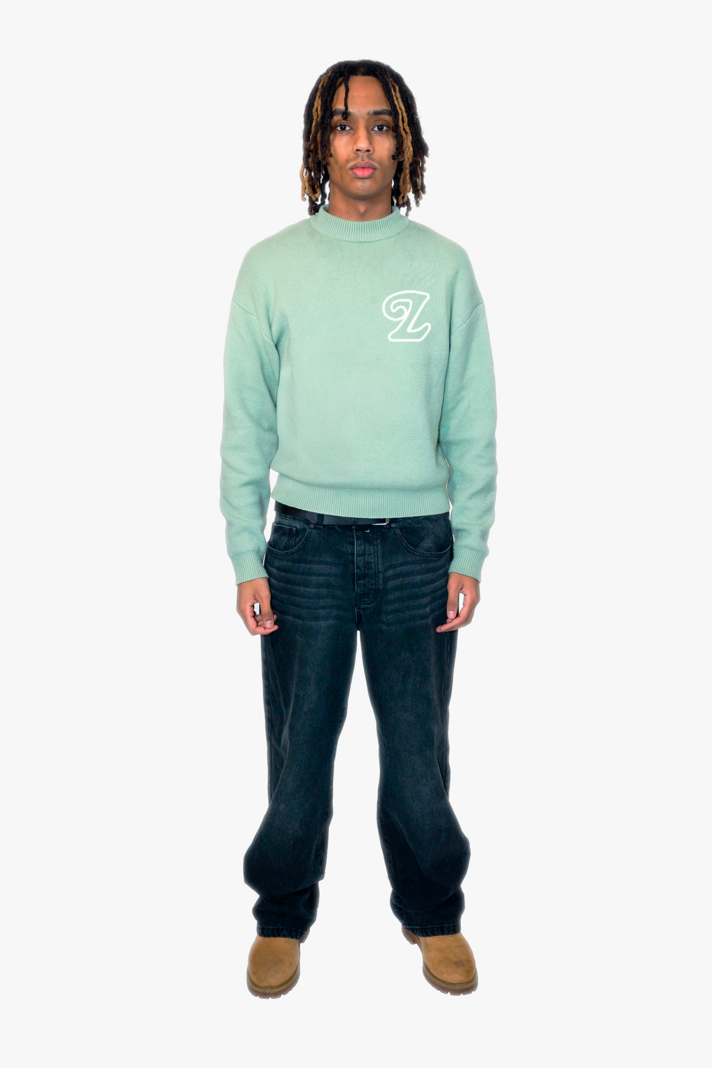 Signature Knit Sweater Matcha Green (Pre-Order)