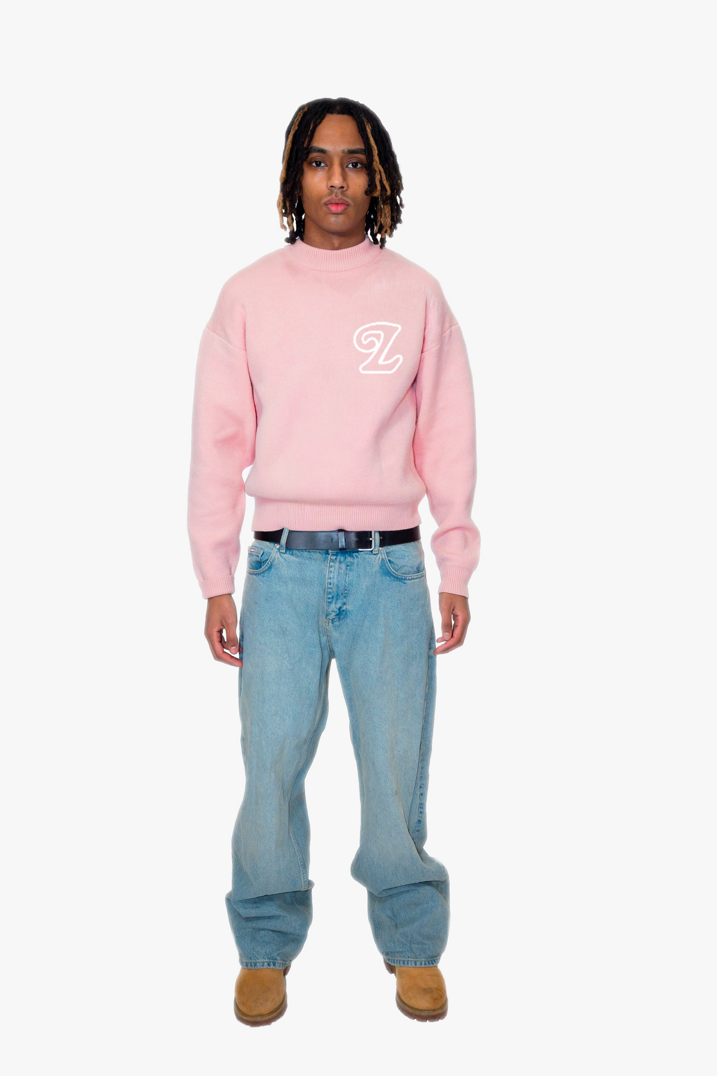 Signature Knit Sweater Sakura Pink (Pre-Order)