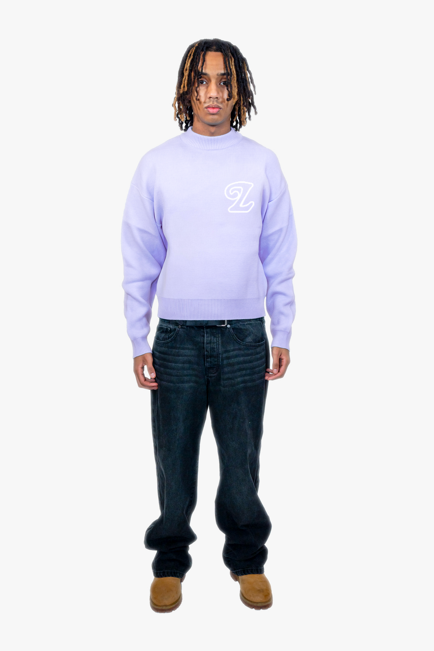Signature Knit Sweater Lavendel (Pre-Order)