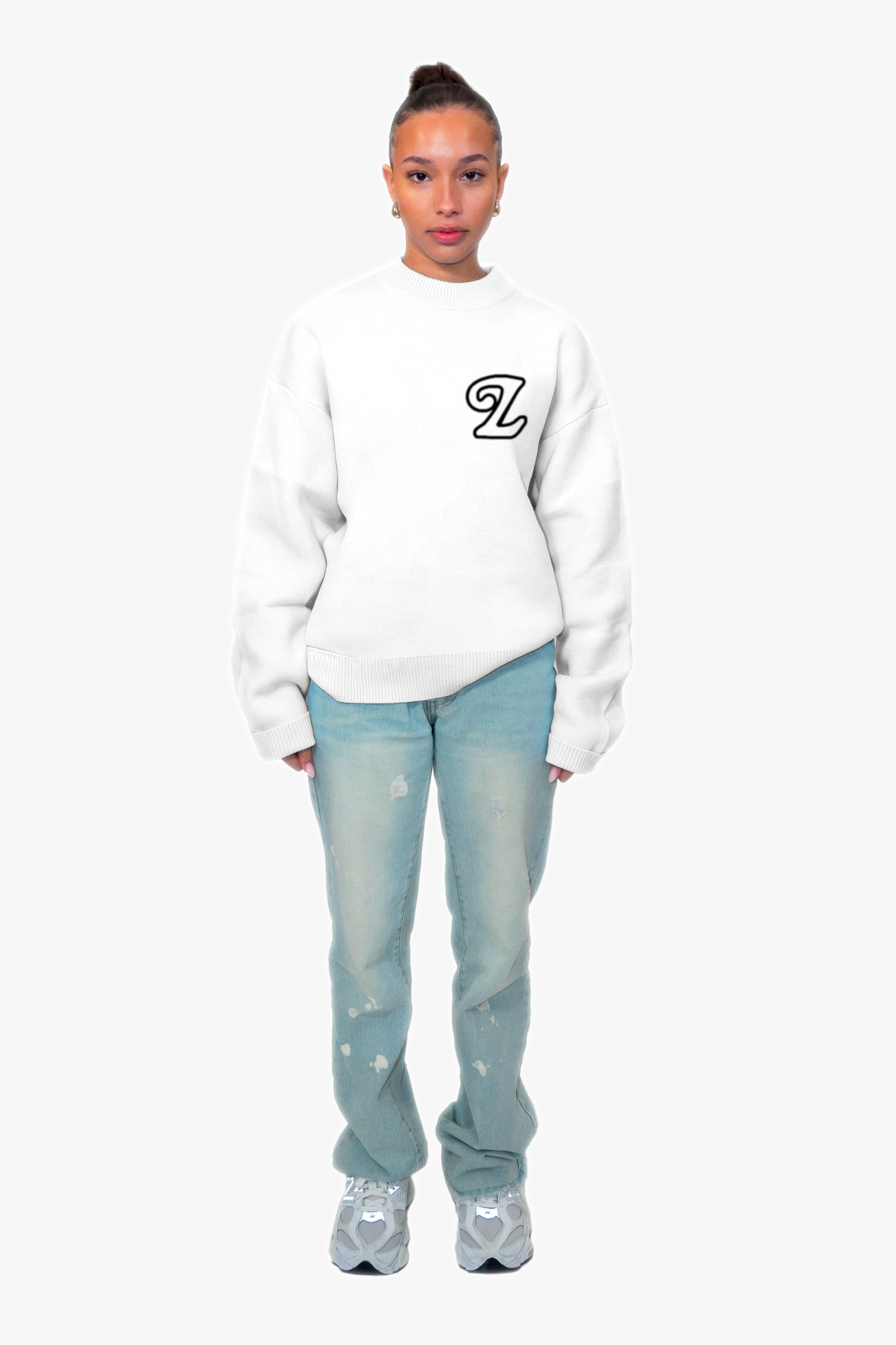Signature Knit Sweater Snow White (Pre-Order)