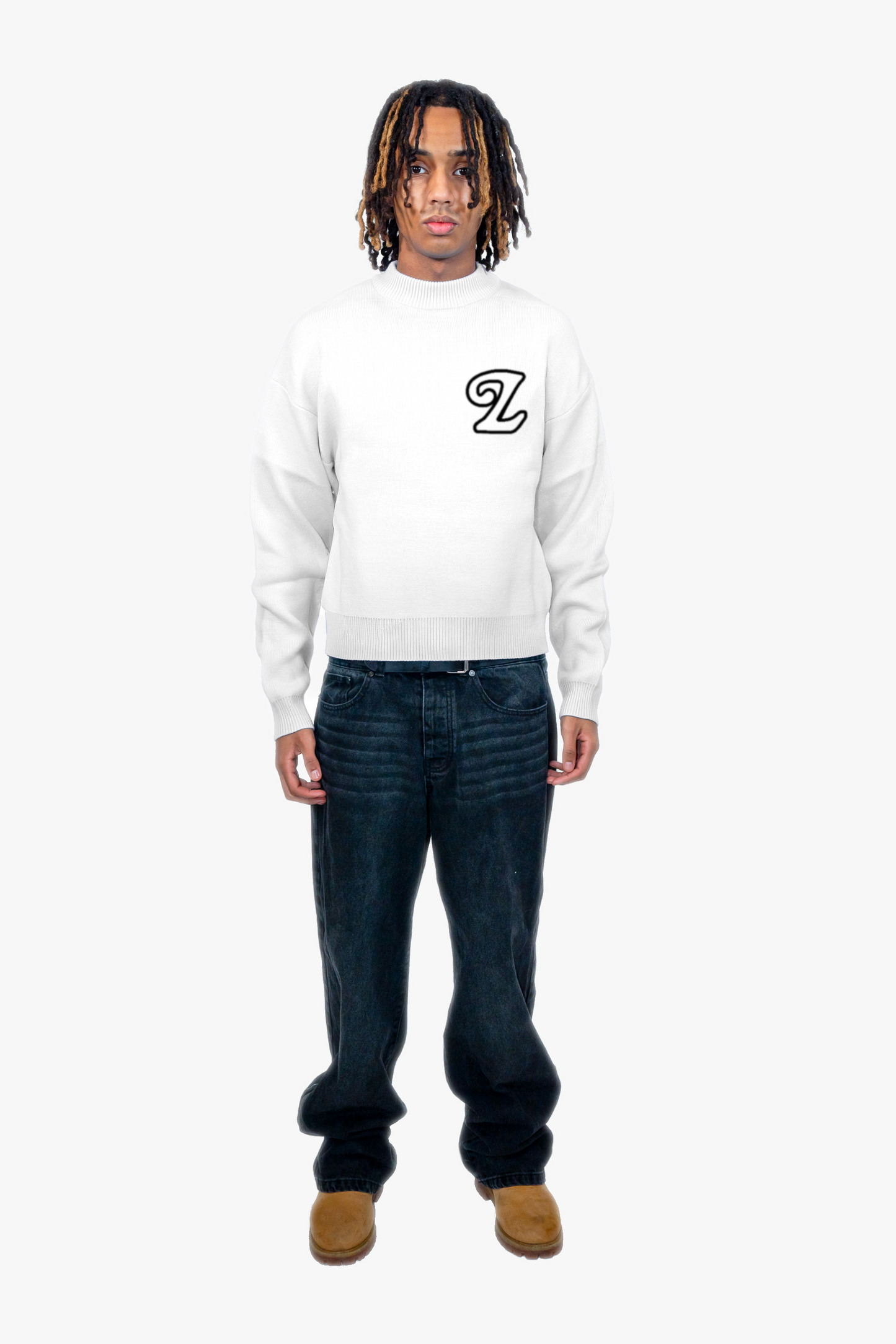 Signature Knit Sweater Snow White (Pre-Order)