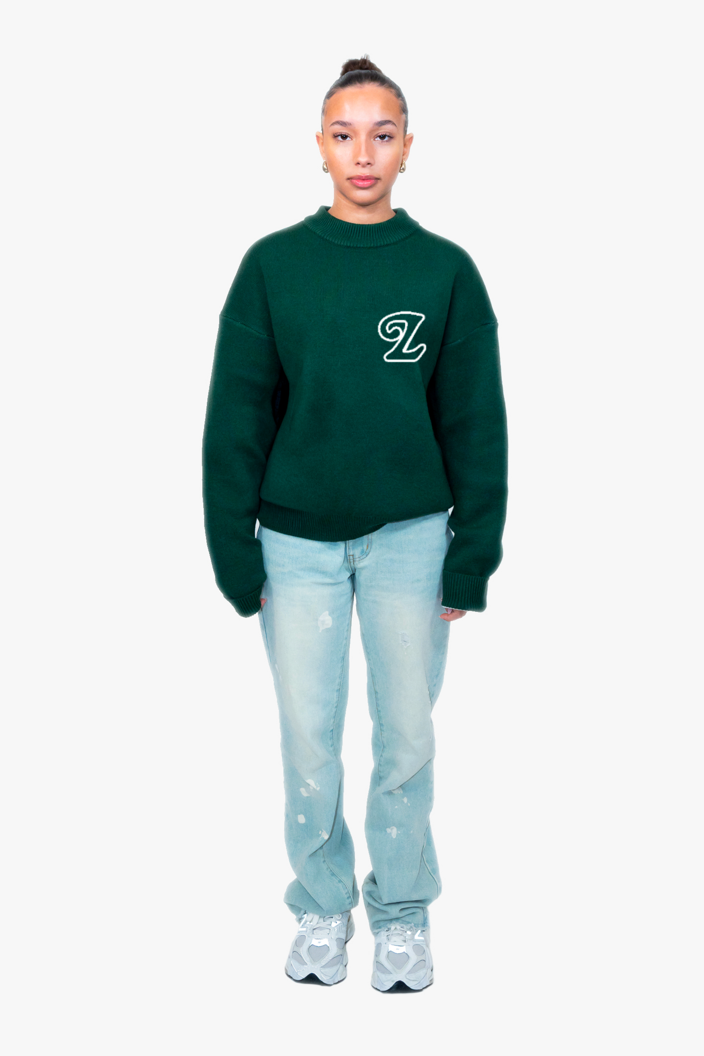 Signature Knit Sweater Forest Green (Pre-Order)