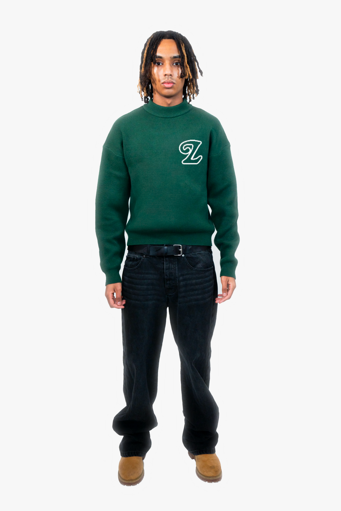 Signature Knit Sweater Forest Green (Pre-Order)