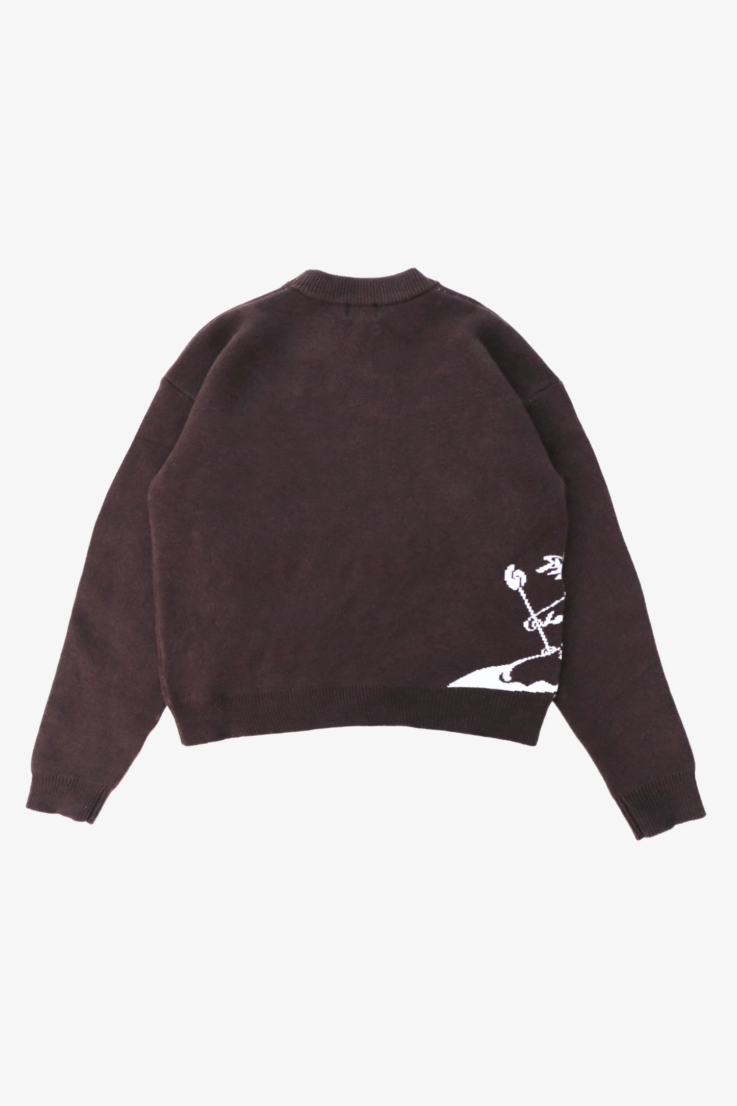 Amor Knit Sweater Mocha Brown (Pre-Order)
