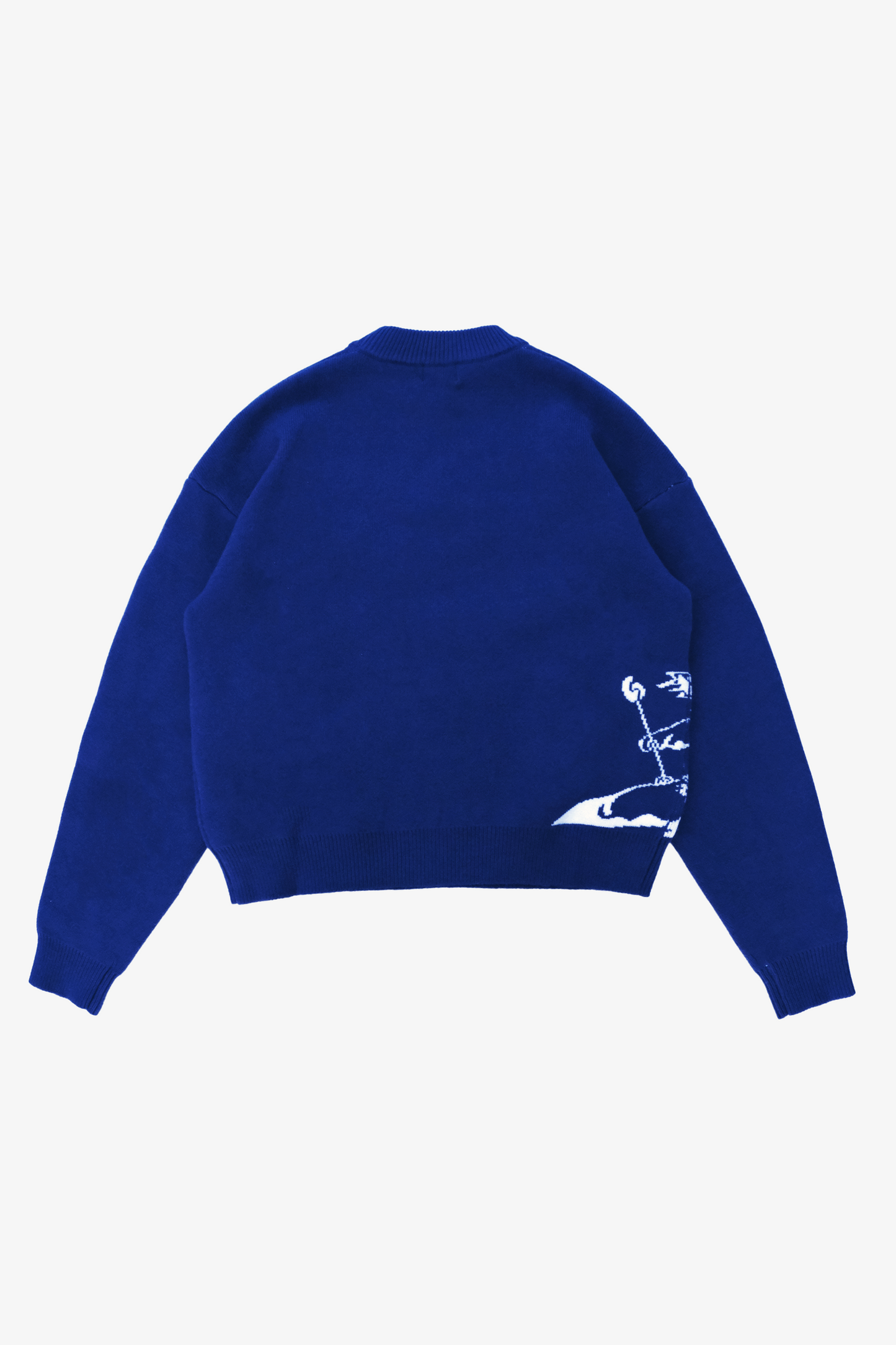 Amor Knit Sweater Ocean Blue (Pre-Order)