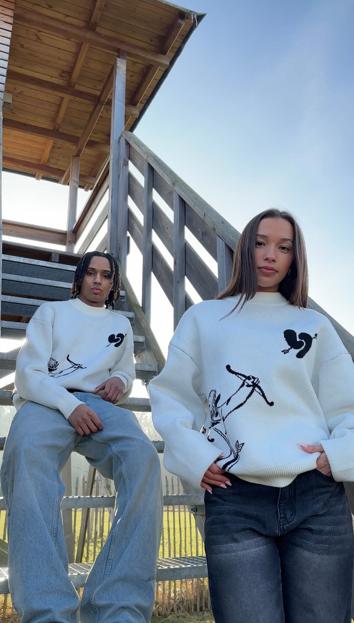 Amor Knit Sweater Snow White V1 (Pre-Order)