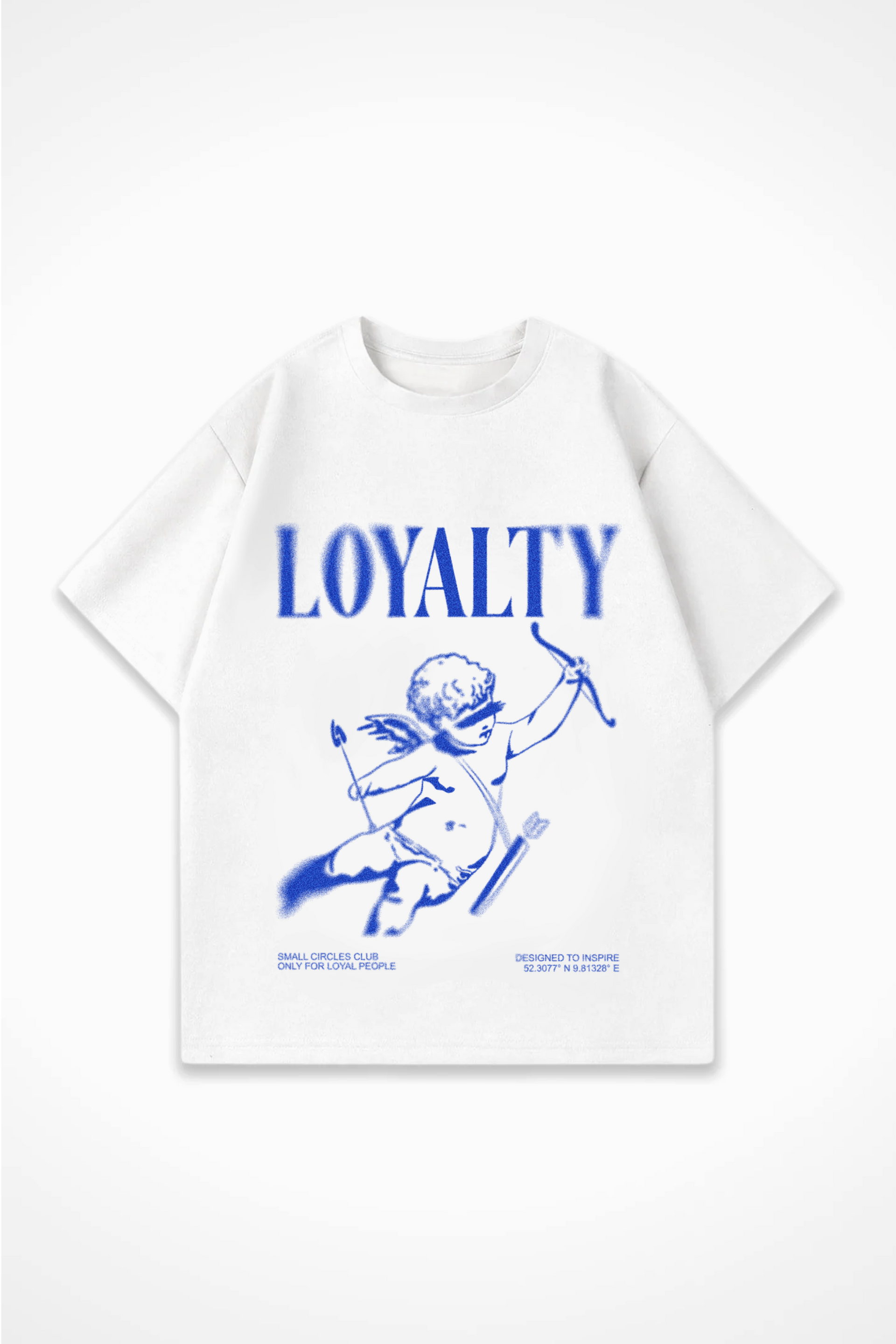 Amor Oversized Shirt White – Loyalty Clothing