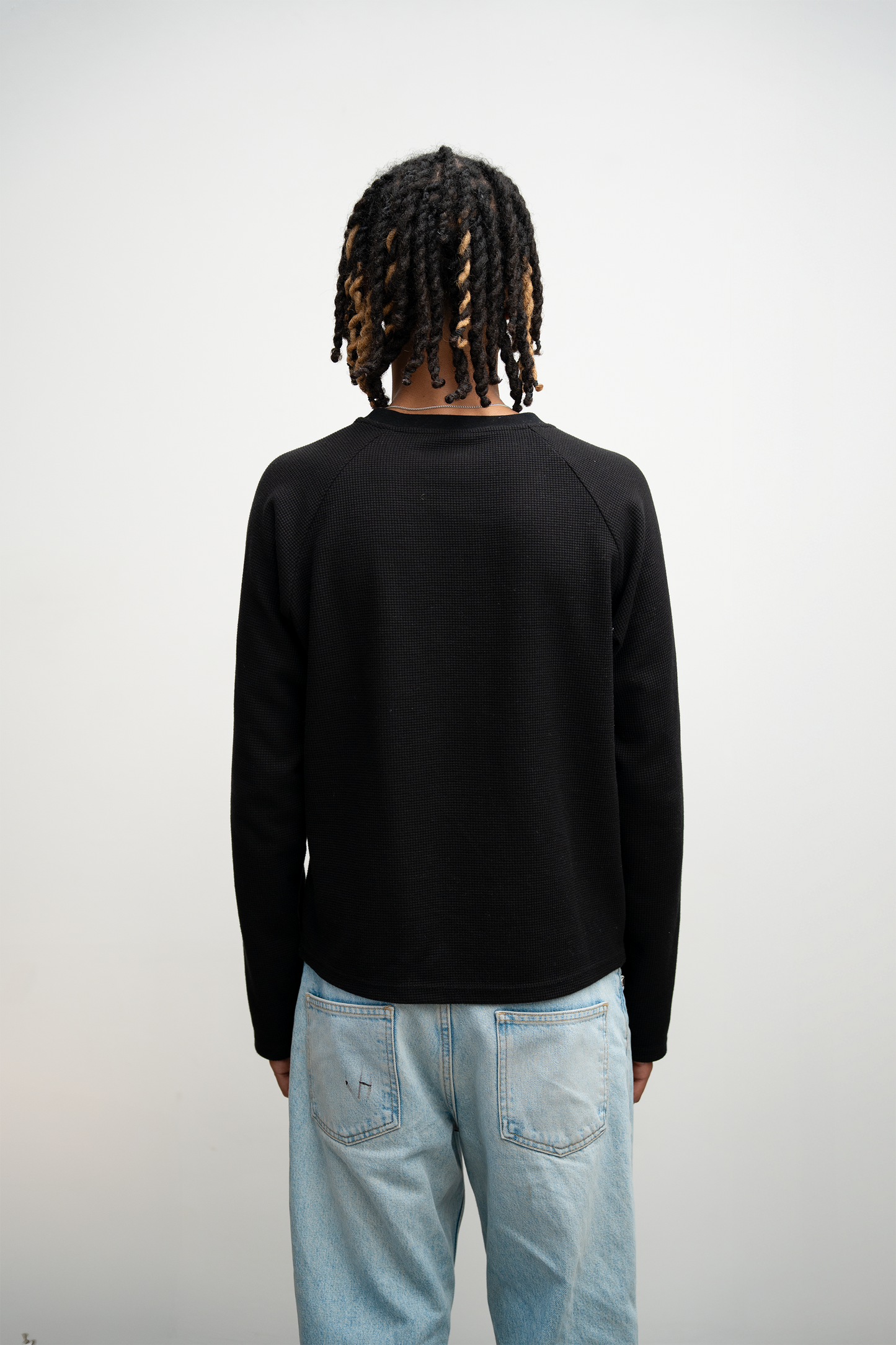 Loyalty Waffel Knit Longsleeve Black