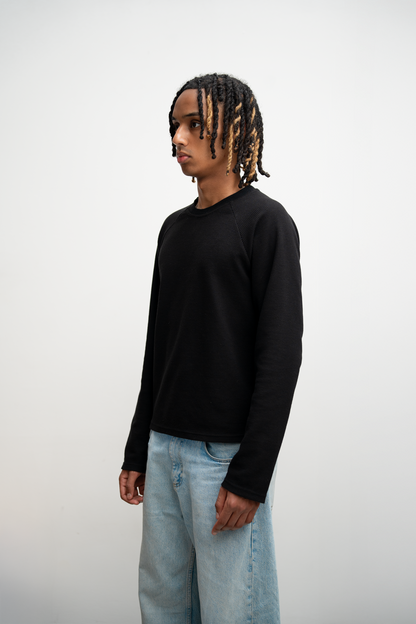 Loyalty Waffel Knit Longsleeve Black