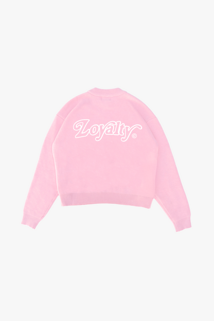 Signature Knit Sweater Sakura Pink (Pre-Order)
