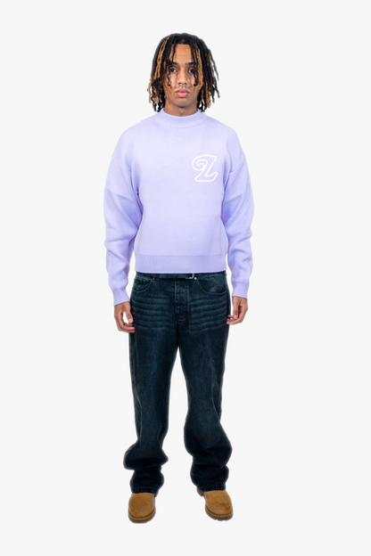 Signature Knit Sweater Lavendel (Pre-Order)