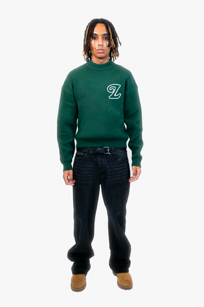 Signature Knit Sweater Forest Green (Pre-Order)
