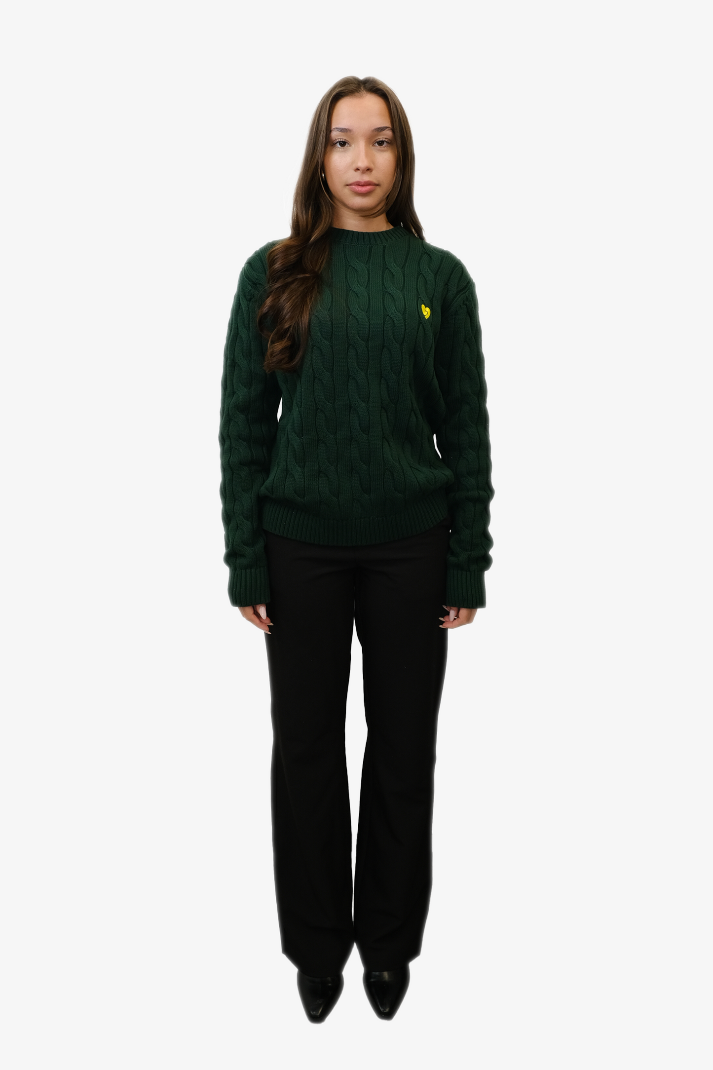 Classic Knit Sweater Forest Green