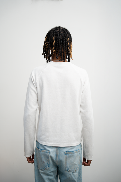 Loyalty Waffel Knit Longsleeve White