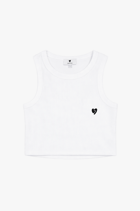 Waffel Croptop